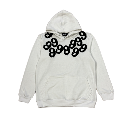 White 99 Hoodie